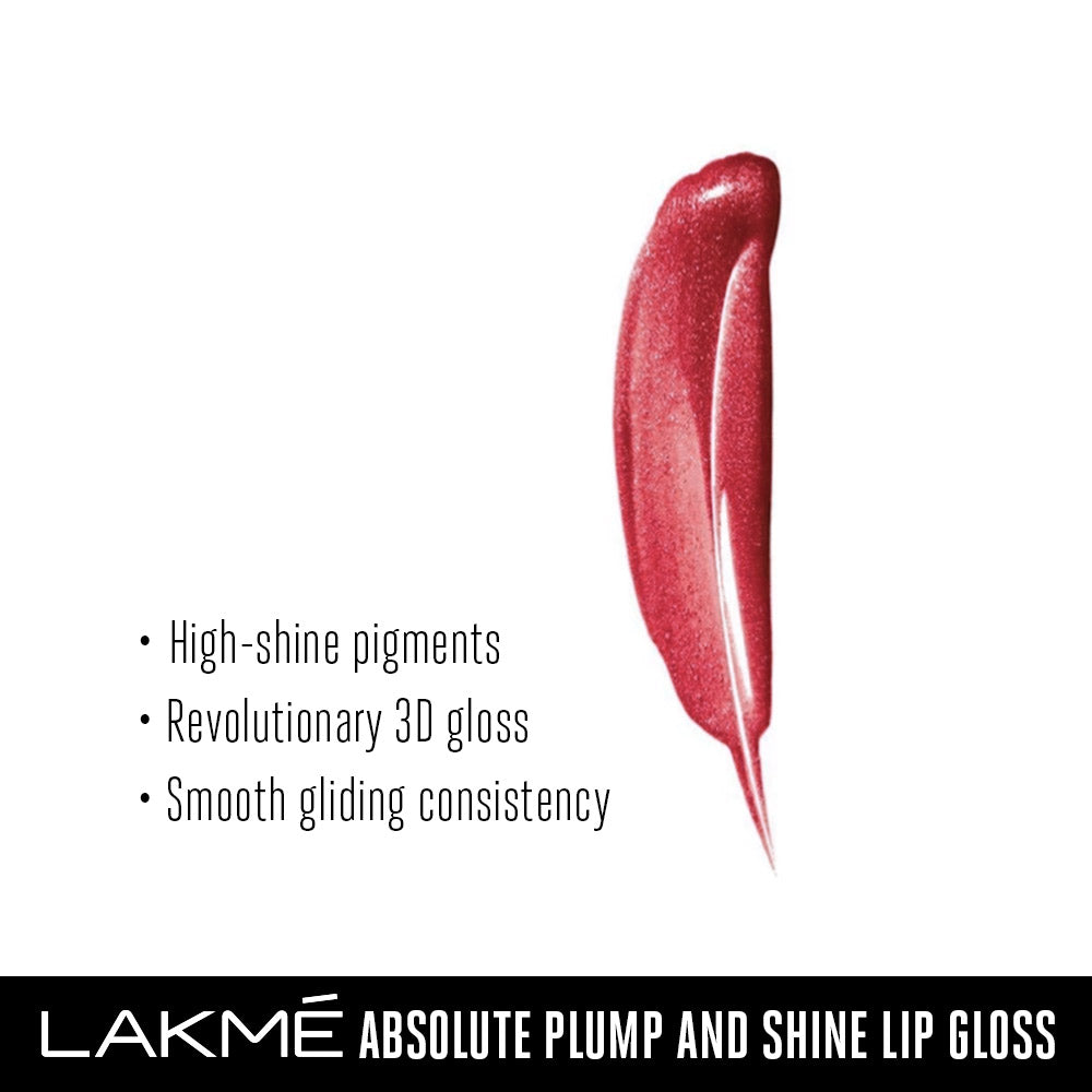 Lakmē Absolute Plump & Shine Lip Gloss-Beige Shine