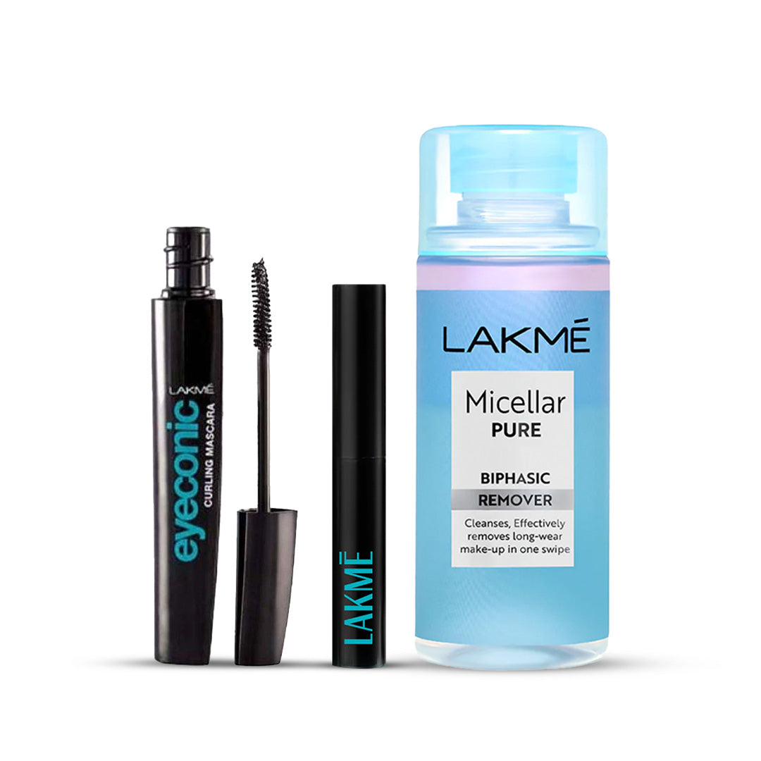 Lakmē Eyeconic Regime Kit With Micellar Makeup Remover