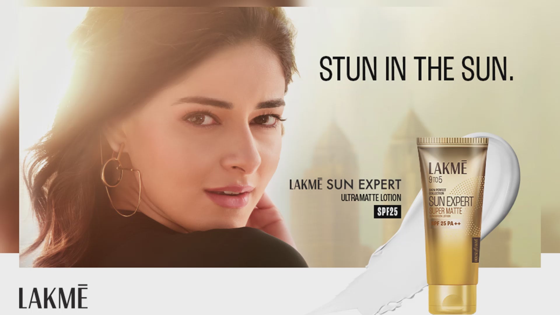 Lakmē Sun Expert SPF 25 PA++ Super Matte Lotion Sunscreen, Lightweight, Non Sticky,50ml