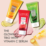 Lakme Blush & Glow Strawberry Freshness Gel Face Wash with Strawberry Extracts, 100 g