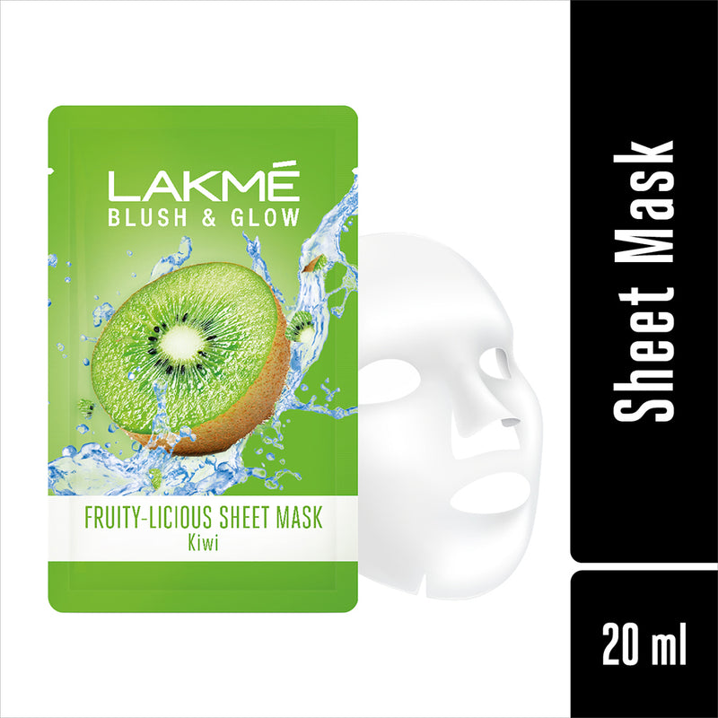 Lakmē Blush and Glow Kiwi Sheet Mask