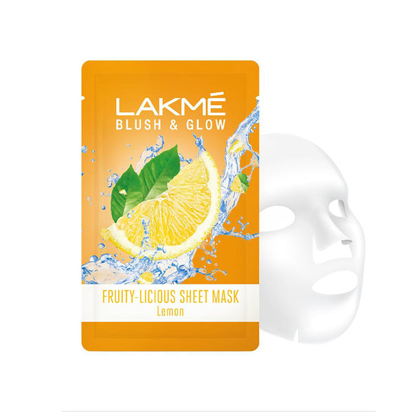Lakmé Blush and Glow Lemon Sheet Mask