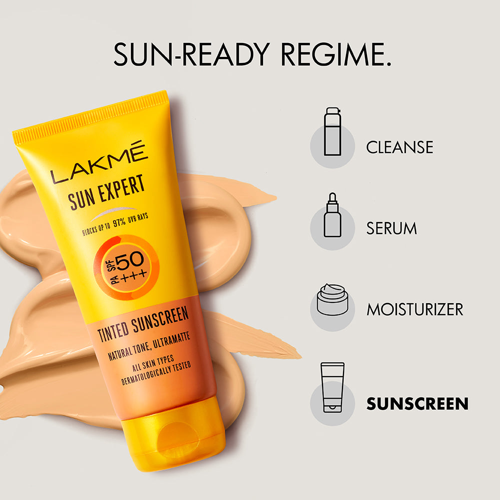 Lakmé Sun Expert Tinted Sunscreen 50SPF 100g