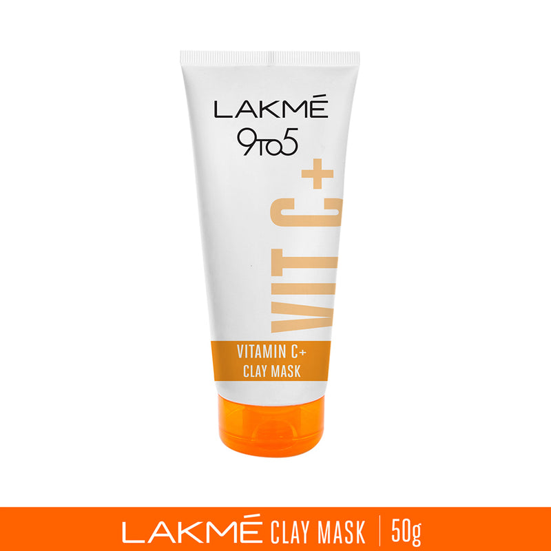 Lakmé 9to5 Vitamin C Clay mask, 50g