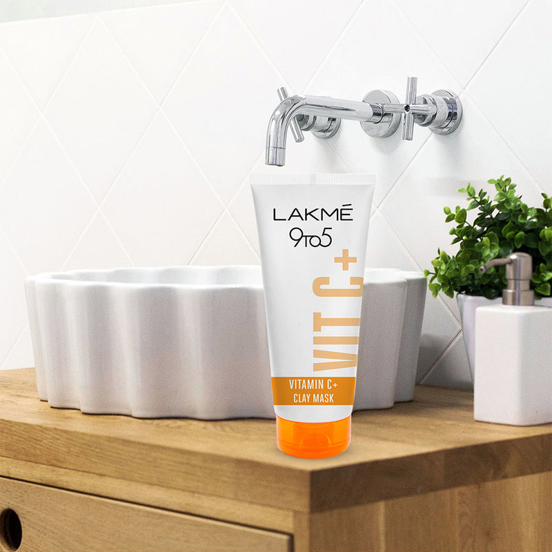 Lakmé 9to5 Vitamin C Clay mask, 50g