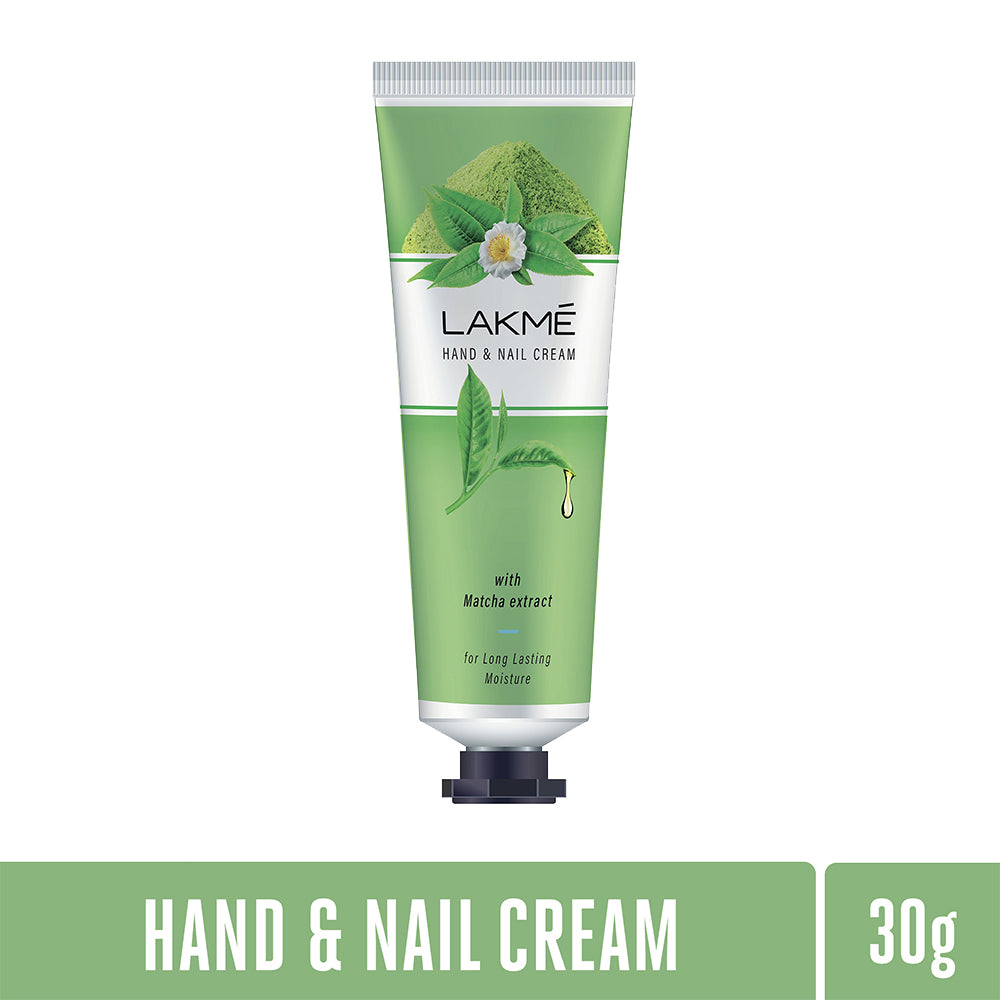 Lakmē Hand & Nail Cream, Matcha