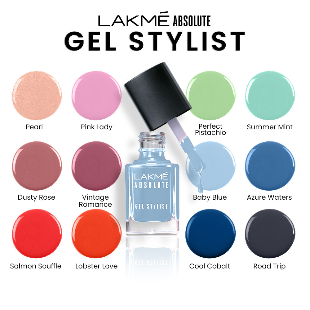 Buy Lakme Absolute Gel Stylist Nail Colour High Shine Formula Glossy Finish  93 Macaroon 12 Ml Online at Best Prices in India | Beauty Palace