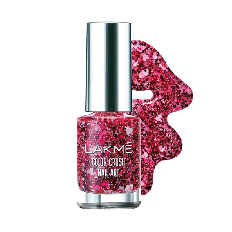 Buy Lakmé Color Crush Nail Art P3, Blue, 6 ml Online at Low Prices in India  - Amazon.in
