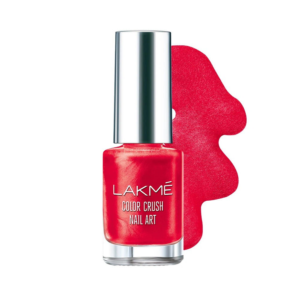 Buy online Lakm? True Wear Color Crush Nail Color, Reds 25, 9ml from nail  for Women by Lakme for ₹165 at 0% off | 2024 Limeroad.com